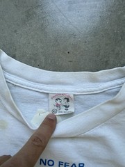 Vintage 1980s Underdog Cartoon Graphic Tee Shirt Major Stains Size XL