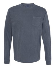 Comfort Colors 4410 Unisex Garment-Dyed Heavyweight Long Sleeve Pocket T-Shirt
