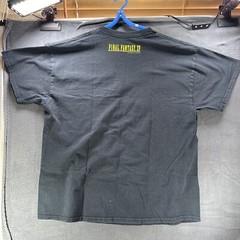 Final Fantasy XV Chocobo Crossing Game Black Cotton T-shirt Size XL Square Enix