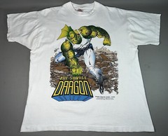 Vintage 1992 Savage Dragon T-Shirt XL Comic Images Erik Larsen 90s Vtg Rare !!
