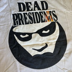 Headgear Classics Dead Presidents 90s Movie Retro White T-Shirt Mens Size XL