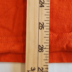 Jerzees Hi Densi-T Shirt Mens L Orange I’m Scary Without a Costume Graphic Print