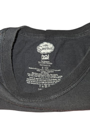 C-Life Group The Simpsons Family On Couch Graphic Black T-Shirt Size Small
