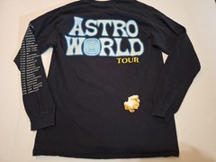 Travis Scott Astroworld Tour Merch Wish You Were Here Long Sleeve T-Shirt Size S