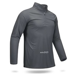 T-shirts Men’s 1/4 Long Sleeve T Shirts Fishing Hiking Tee Shirts Pullover Tops