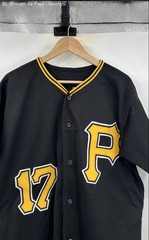 American Vintage Pittsburgh Pirates Baseball Jersey Unisex Large Black Yellow