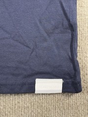 Kenneth Cole Shirt Men’s 1X Blue Short Sleeve Cotton Tee NEW Logos Spell out