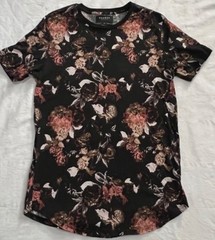 Pacsun Los Angeles Floral All Over Print Shirt Boxy Fit