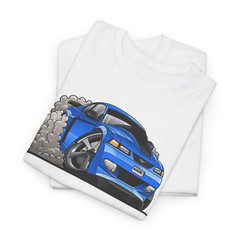 DigiRods Ford Mustang Mach1 Mach 1 2003 2004 Model Cartoon Car White T Shirt