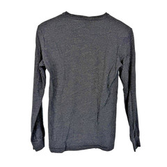 POLO RALPH LAUREN Long Sleeve T-Shirt Mens XS Charcoal Gray Logo Classic Preppy
