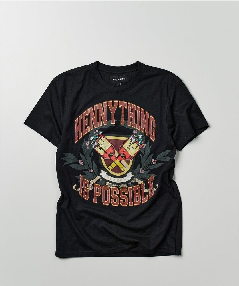 Exclusive “H**ything Is Possible” University Black Cognac Inspired Tee Medium
