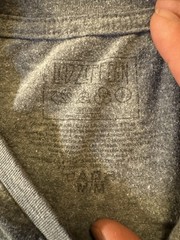 Led Zeppelin Only Way To Fly Grey T-Shirt Medium