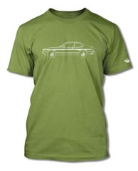 Ford Capri MK III Coupe T-Shirt – Men – Side View