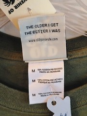 NWT Old Guys Rule T-Shirt Mens Medium “The Better I Was” Funny Dad Graphic Tee
