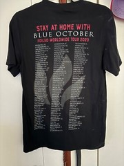 Blue October Limited Edition Foiled T-Shirt – Small