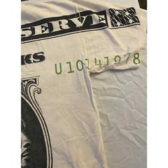 Usher Oversized Limited Edition Money Short Sleeve Tee Men’s XXL