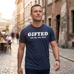 Mens Funny T Shirts Gifted Not Me The Shirt Sarcastic Novelty Tee for Men