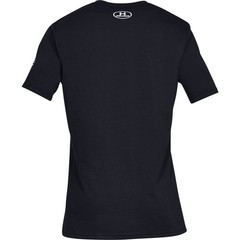 Under Armour 1333352 Men’s UA Freedom Big Flag USA T-Shirt, Black, Small