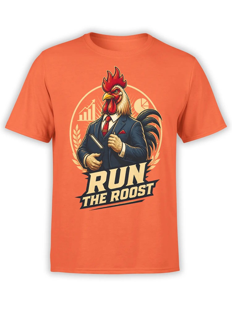 Run The Roost Rooster T-Shirt | Unisex