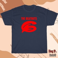 New The Beatnuts Logo Men’s Black/Grey/White/Navy T-Shirt Size S to 5XL