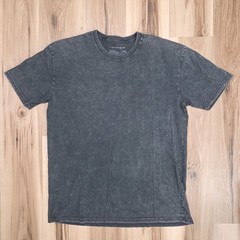 Weston Jon Boucher Shirt Mens 2XL Black Tee Cotton Mineral Wash Short Sleeve