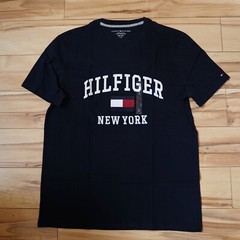 Tommy Hilfiger modern varsity logo cotton t-shirt New York embroidery LOGO