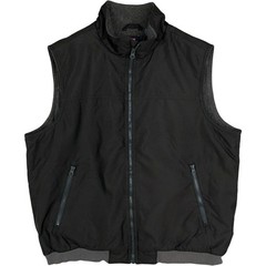 Ralph Lauren CHAPS Men’s Warm-up Vest Full Zip Fleece L Black Japan