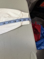 Vtg Mossimo XL White Eraser “rub One Out” LS T Shirt Y2K