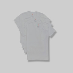 $30 Hanes Platinum Men’s White 3-Pack Tagless X-Temp V-Neck Undershirt Size S