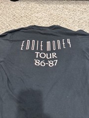 Eddie Money Vintage 86-87 No Control Tour T-shirt Women’s Large L