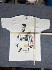 Vintage Muhammad Ali Mens Shirt Extra Large Single Stitch Legends Series USA