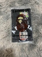 A Bathing Ape BAPE Black Ape Head Logo Graphic Tee Cotton Crew Neck Men’s M