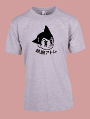 UNISEX MEN WOMENS TEE TSHIRT ASTRO BOY CLASSIC RETRO CARTOON FACE 80’S FAVORITE