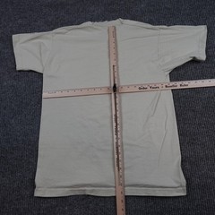 Vintage Seinfeld George Costanza Shirt Mens Large Beige Graphic Tee 1997 USA