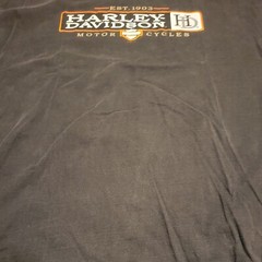 Harley Davidson Shirt Mens 2x Black Steel City Chattanooga tenn.