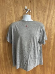 Jordan Flight Graphic T-Shirt Men’s XL Gray Red Jumpman Short Sleeve Tee Nike