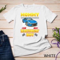 Mommy of the Birthday Boy Race Car Racing Party Family T-Shirt Unisex T-shirt