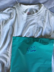 Hanes Shirt Mens Medium White ComfortSoft Crewneck Short Sleeve Cotton Tee Blank