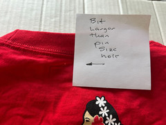 HINANO TAHITI TAHITIAN GIRL SIZE L RED SHORT SLEEVE T-SHIRT…SEE DESCRIPTION