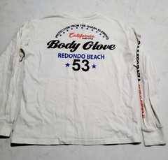 Body Glove Redondo Beach California Surf Style Graphic Long Sleeve Shirt EUC