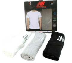 NEW BALANCE Size S (34-36) 3-Pack Classic Fit Crew Neck Men’s T-shirts MSRP $40
