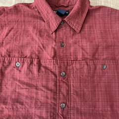 511 TACTILE Lot of 2 Shirts Mens Size L Red Green Button Snaps Lined Pockets