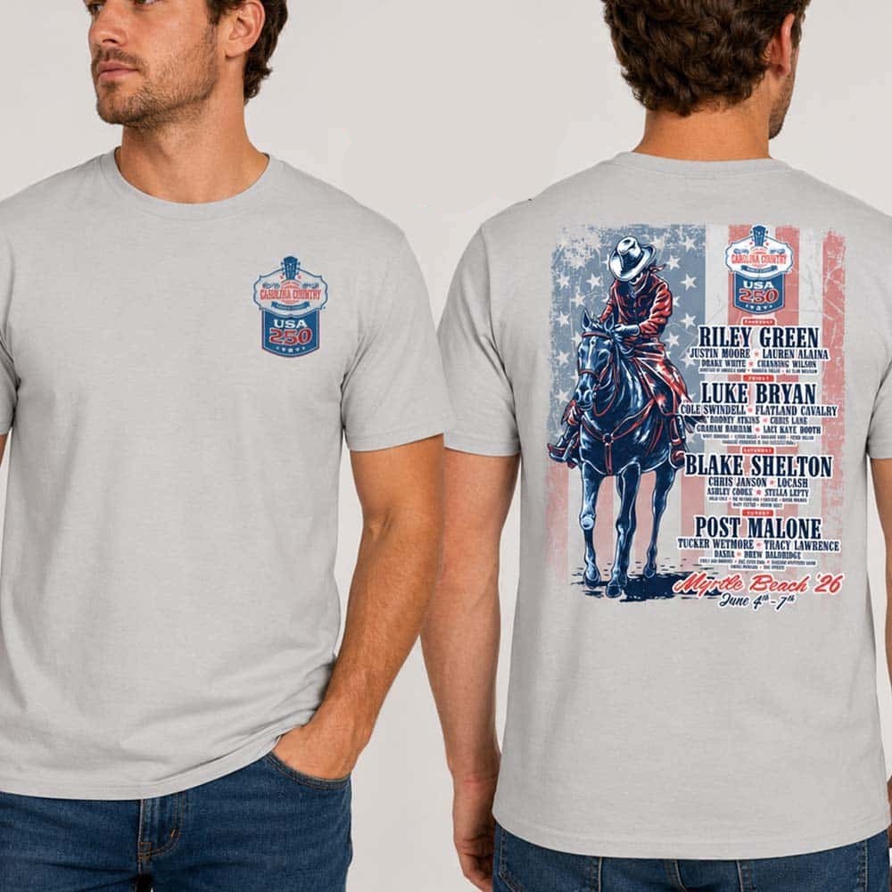 American Cowboy Tee CCMF26 Carolina Country Music Fest June 4–7 2026 Shirt
