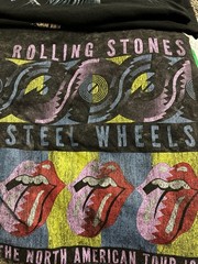 The Rolling Stones Steel Wheels North American Tour 1989 Graphic T-Shirt