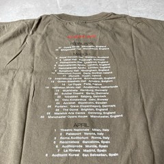 vintage 00s y2k jackson browne rock band tour tee size xl