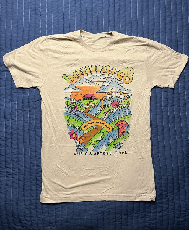 Bonnaroo Music & Arts Festival Sand Unisex T-Shirt All Size MC1435