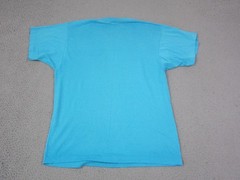 Vintage Life Is A Beach Duck Shirt Mens Medium Blue Single Stitch Beer 70s 80s