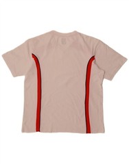 Fila Mens T-Shirt Top Medium White Colourblock Polyamide AP16