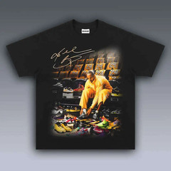 No 24 Basketball Vintage Graphic T-Shirt Athlete Sneaker Streetwear Tee