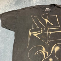 Vintage Nike 6.0 T Shirt Mens 2XL Black Graffiti Print Crew Neck Summer Wear